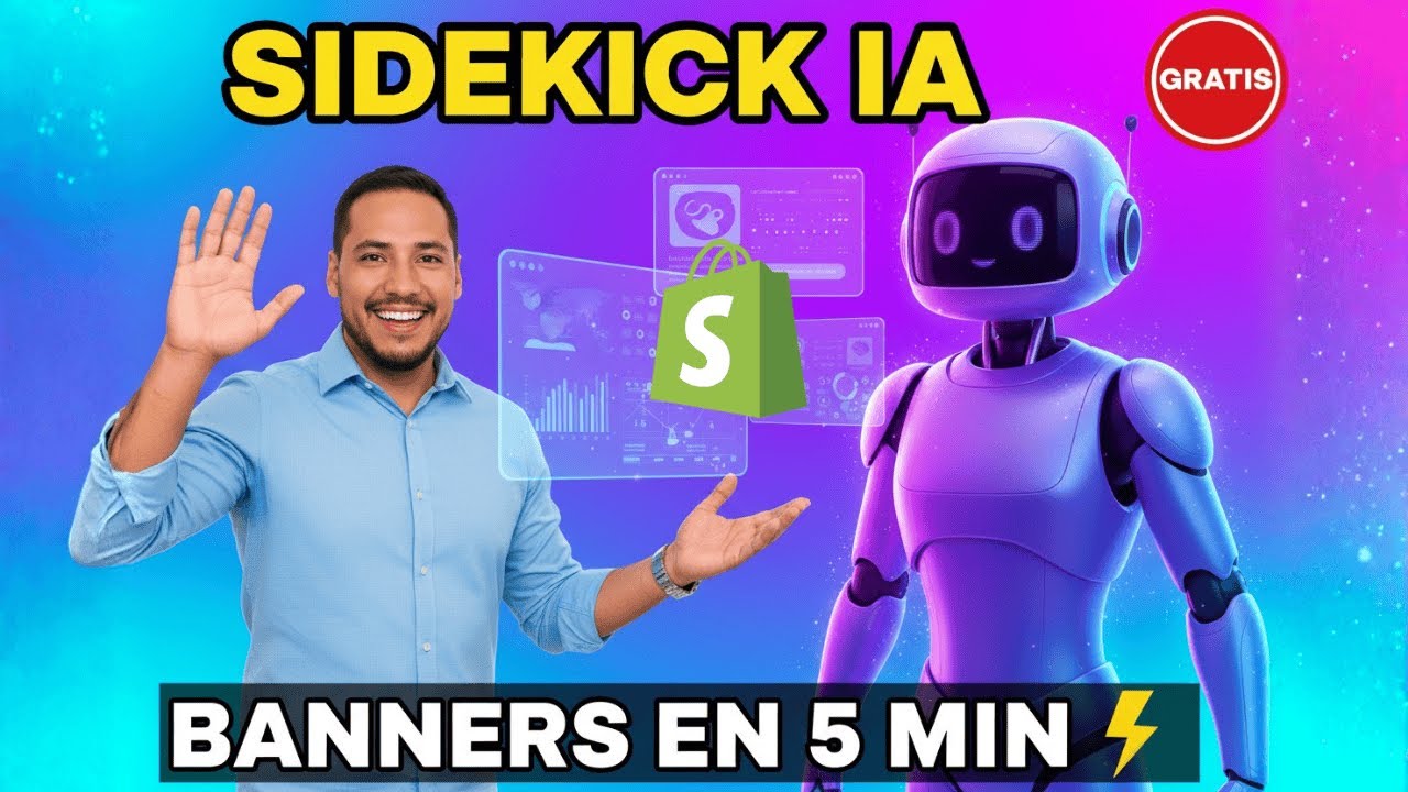 ¿Cómo generar banners para mi tienda Shopify con SIDEKICK IA? [EN MENOS DE 5 MINUTOS]