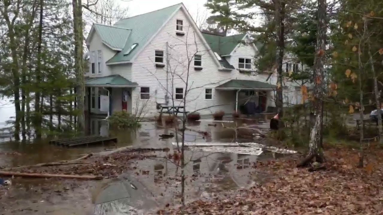 Inside a flood-damaged New Brunswick home