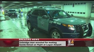 Man Arrested For Bomb Threat At Logan Airport