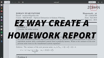 How To Create A ASSIGNMENT-REPORT By Using LATEX In Linux-Ubuntu [WORKED]