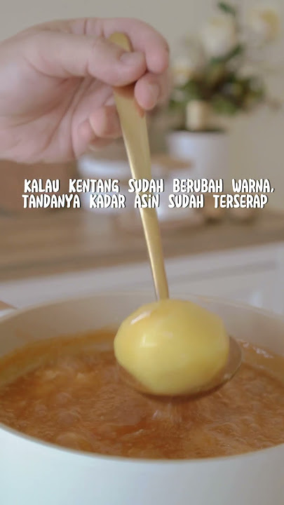 masakan keasinan? bisa pakai cara ini buat nyelamatin makanan kamu! #cookinghacks #food #kentang