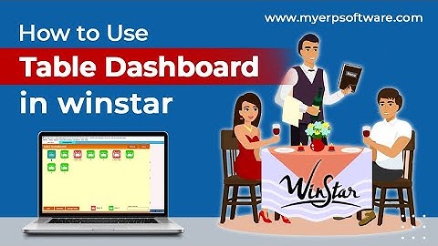 How to Use Table Dashboard in Winstar Software (Hindi)