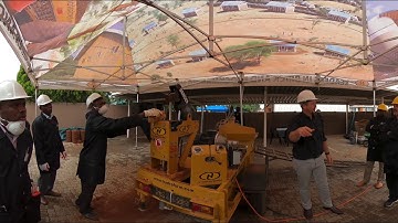 Hydraform Machine Operations and block making - Part 27