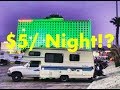 RV Life: SWEET $5 Casino Camp! Laughlin NV, Blacktop Boondocking