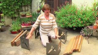 Building a raised garden bed with no tools - The M Brace