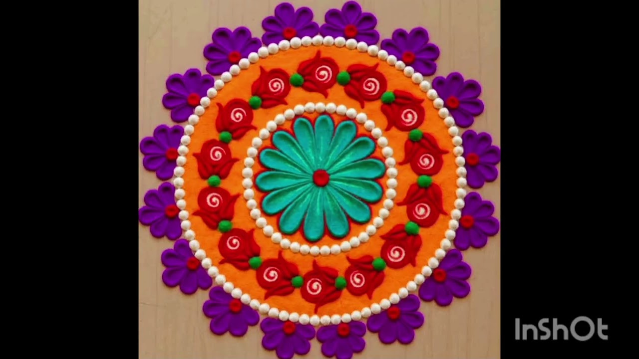BIG RANGOLI DESIGNS/SANKRANTI MUGGULU / FESTIVAL RANGOLI DESIGNS 