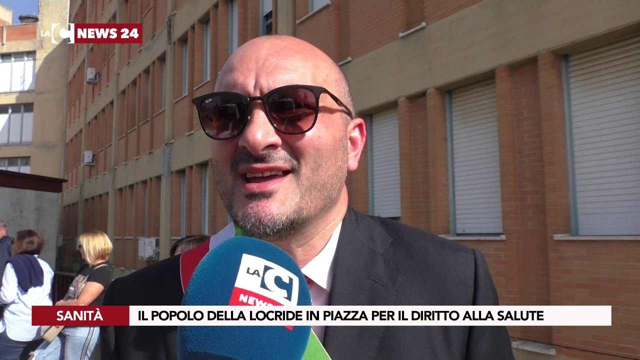 notizie del giorno IL POPOLO DELLA LOCRIDE IN PIAZZA PER IL DIRITTO ALLA SALUTE
