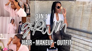 3 in 1 Chit Chat GRWM | Let's Talk Friendships | HAIR + MAKEUP + OUTFIT