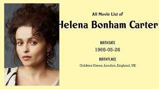 Helena Bonham Carter Movies list Helena Bonham Carter| Filmography of Helena Bonham Carter