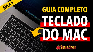 Como utilizar o teclado do Macbook?