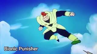 Android 16 - Main attacks and abilities on anime Dragon Ball Z
