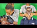The best Asmr ✨ATTENTIVE Ear cleaning, Hand picking hair crust, scalp greasing,hair parting