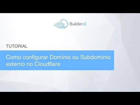 Como configurar Domínio ou Subdomínio externo no Cloudflare