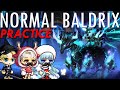 Maplestory Reboot Kronos Normal Baldrix FIRST Practice (Hero x Bishop x Adele)
