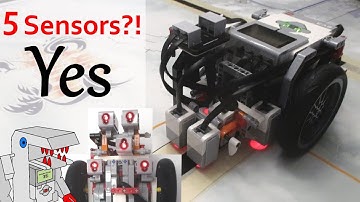 5 Sensor EV3 Line Follower - How is This Even Possible?!
