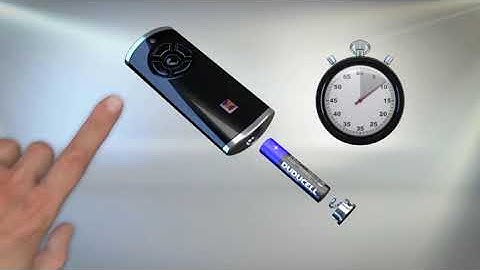 Reset van een HS5 BS handzender