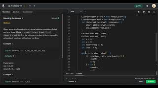 LeetCode 253: Meeting Rooms II (Java)
