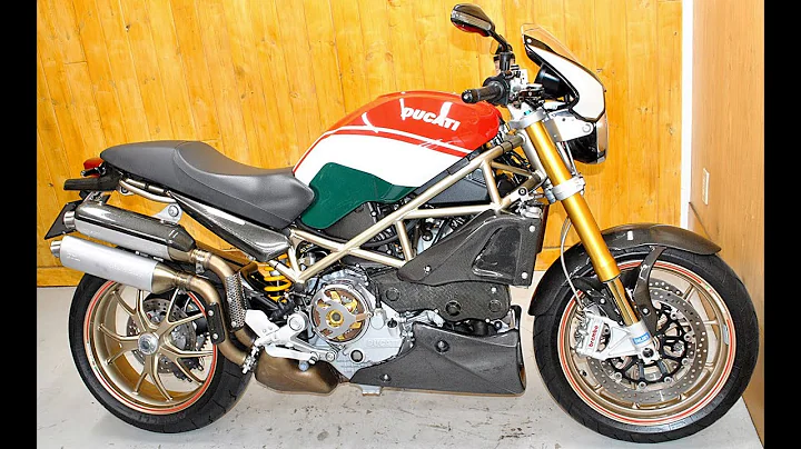 Ducati MonsterS4RS testastretta exhaust sound and details.ドゥカティモンスターＳ４ＲＳテスタストレッタ詳細/純正マフラー音