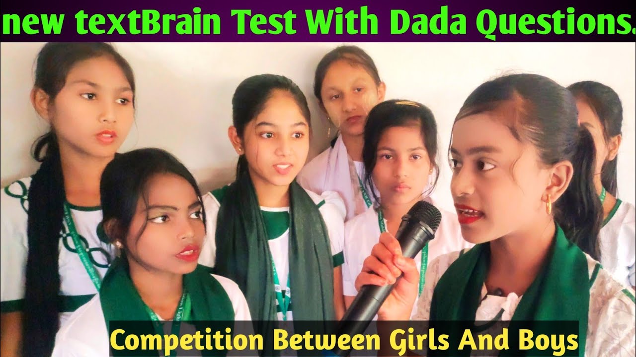 Competition Between Girls And Boys about Dada Questions.