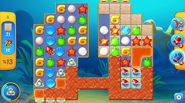 Fishdom 🐠 Shipwrecked : Level 5 of 10