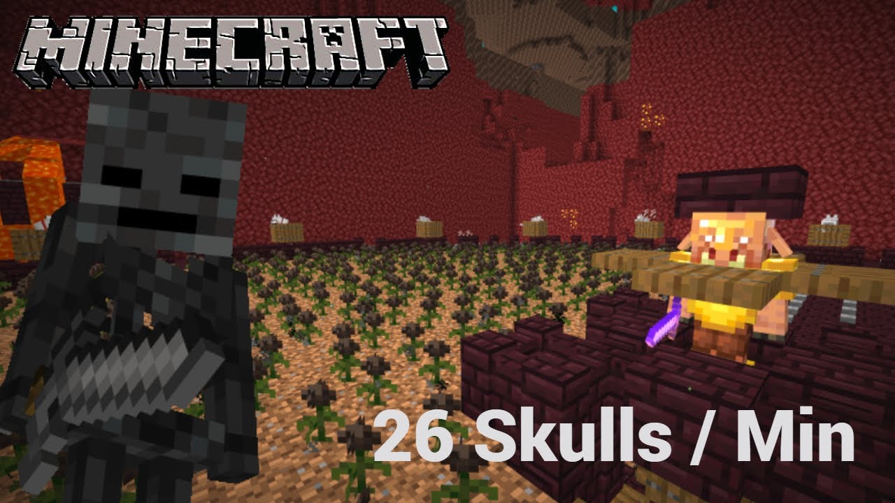 Custom Wither Skeleton Farm! 120,000 items/hour! Lucid SMP