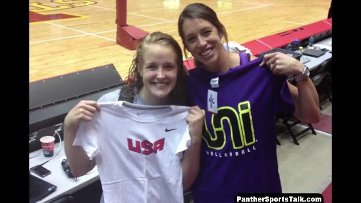 Amy Braun, UNI Volleyball player inspired by US Ol...
