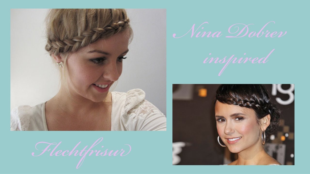 Nina Dobrev Braid  Frisuren Freitag | Lovethecosmetics