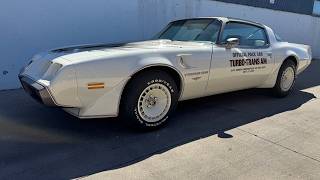 1980 Turbo-TA Pace Car 3,582 original mile survivor!