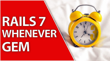 Schedule Background Tasks With The Whenever Gem | Intro To Ruby On Rails 7 Part 23