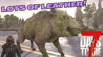 How To Get Leather In 7 Days To Die - Farm Leather Quickly And Easily