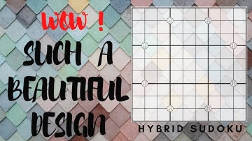 Amazingly designed Hybrid Sudoku variant !