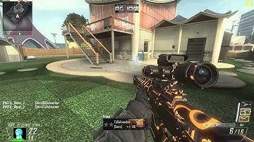 Black Ops 2 bots sniper trainig, Normal lvl