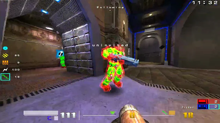 Very intense game! UnR Quake 3 Arena CTF q3wcp9 2003-12-01