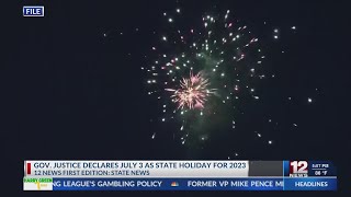 Gov. Justice Declares July 3 As State Holiday For 2023