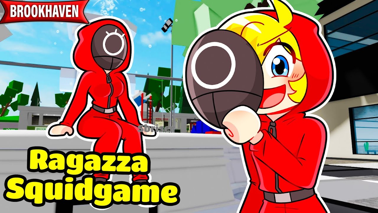 MI FINGO una GUARDIA per PROVARCI con la GUARDIA SQUIDGAME su BROOKHAVEN ROBLOX!