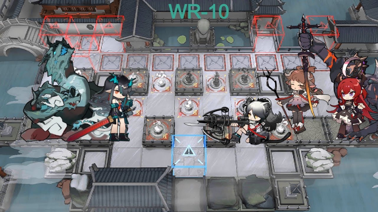 「Arknights」WR-10 High Rarity Clear + Trimmed Medal