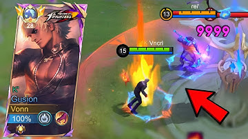 THIS GUSION ONE SHOT BUILD IS TOTALLY OP!! EASILY DOMINATE EVERY GAME!🔥 ( MUST TRY💯 )