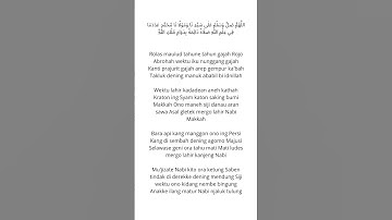 Thumbnail of Mukjizate Kanjeng Nabi ||GandrungNabi #storywa #liriklagu #storywasholawat #jumatmubarok