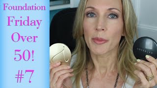Foundation Friday for Over 50 #7 |  Cover FX vs Jane Iredale