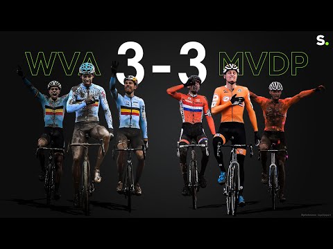 Het tijdperk Van Aert - Van der Poel op WK veldrijden sinds 2015