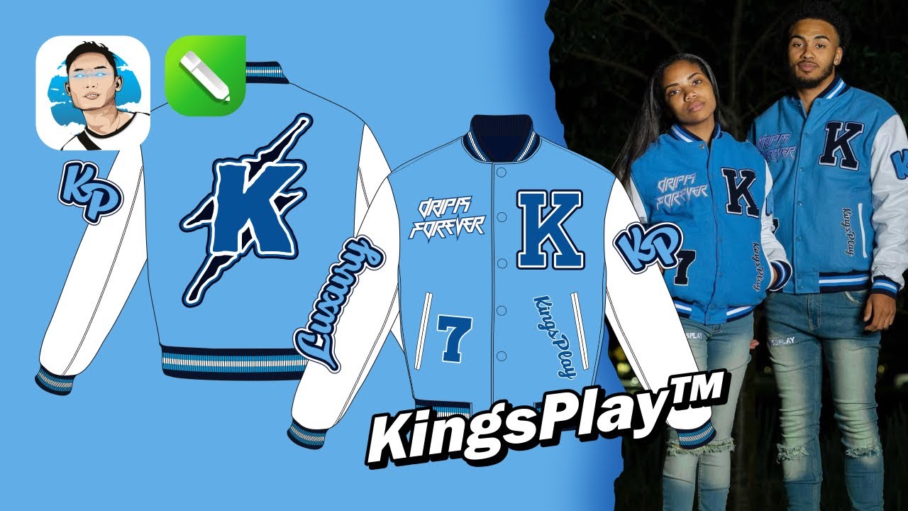 MAKE VARSITY JACKET MODERN LUXURY STYLE DESIGN - KingsPlay™️