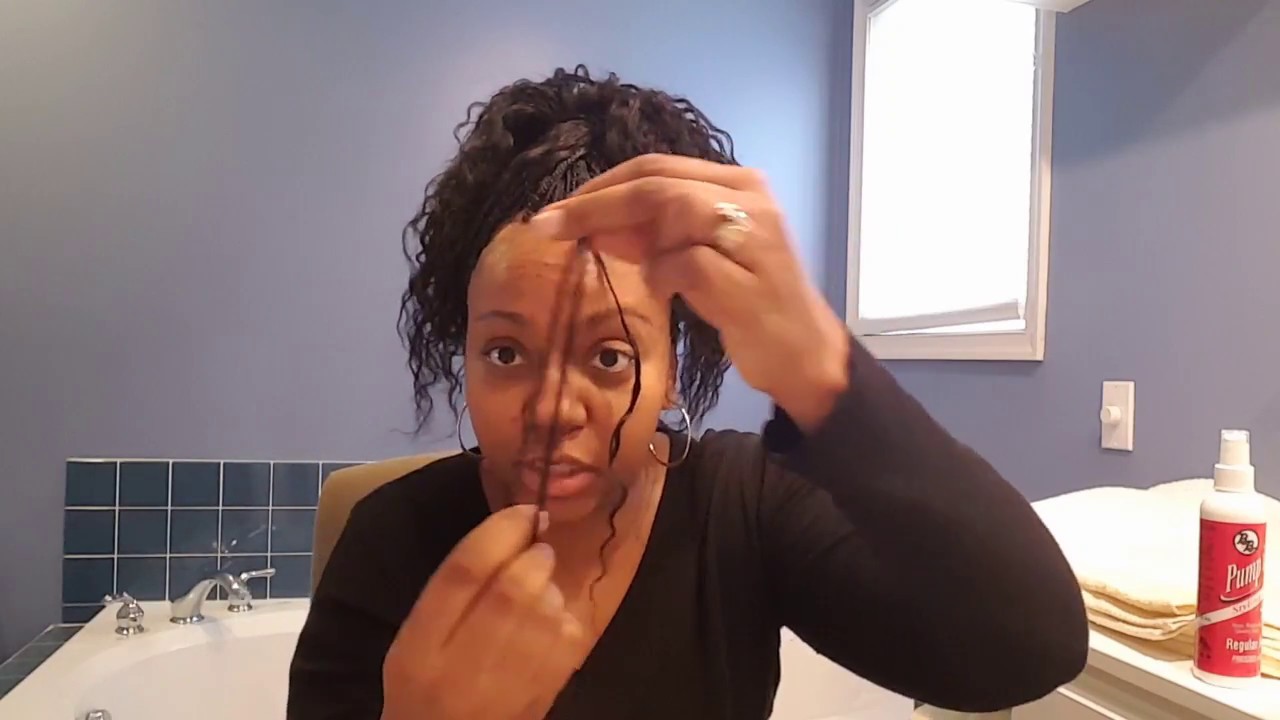 Micro Braiding 101 How to braid NO GLUE NO KNOTTING YouTube