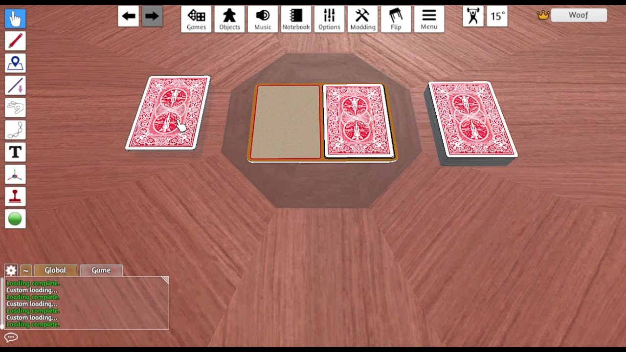 Tabletop Simulator Deck Automation Test YouTube