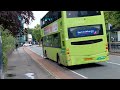 Various Volvo B9 's around Bath Road in Bristol