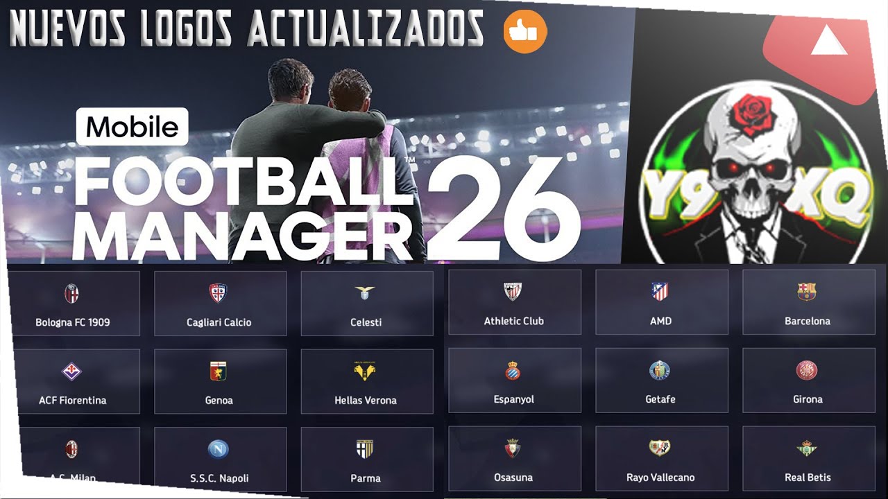Logos Actualizados para Football Manager 2026 Mobile 