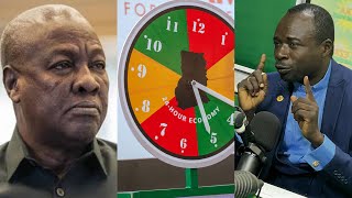💥WHAT IS MAHAMA RESETTING? Rev. Kofi Asante Punches Hard Over 24-Hour Economy Promise💥🥱