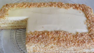 MILK GIRL Cake in a HURRY! THE MOST DELICATE DELICIOUS HOMEMADE CAKE! NEW RECIPE!