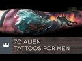 80 alien tattoos for men