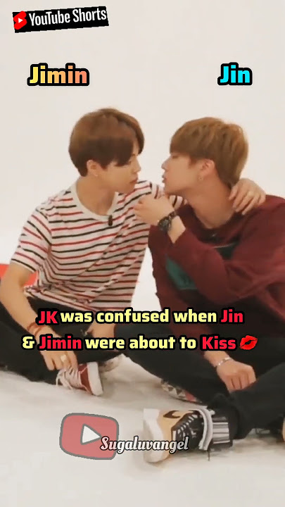 Jinmin🐥🐹 kissed Jungshook🐰😱 #shorts #viral #trending #bts #jimin #jin #jk #v #jhope #rm #suga #funny