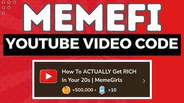 How To Actually Get Rich Im Your 20s | MemeFi Video Code | Memefi Code How To Actually Get Rich